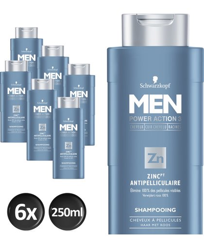 Schwarzkopf Men Shampoo Anti-roos Voordeelverpakking