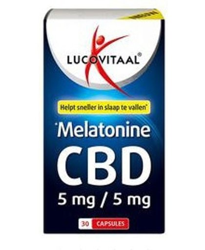 Lucovitaal Melatonine Cbd 5mg Cannabidiol