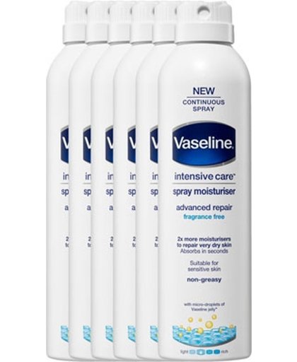 Vaseline Bodylotion Spray Repair Advanced Voordeelverpakking
