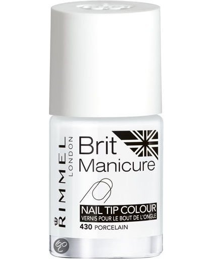 Rimmel Brit Manicure Nail Tip Colour 430 Porcelain