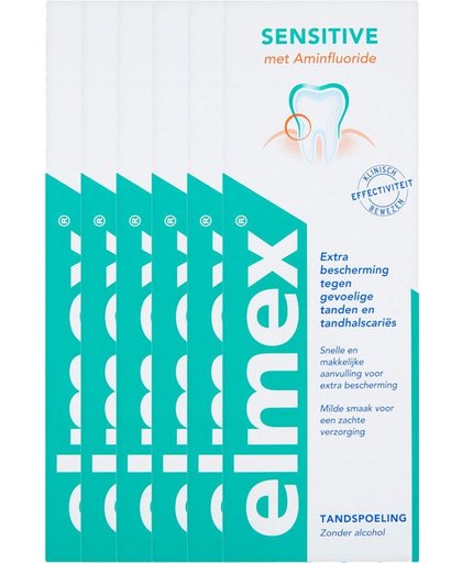Elmex Sensitive Tandspoeling Voordeelverpakking