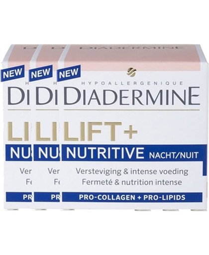 Diadermine Nachtcreme Lift Nutritive Voordeelverpakking
