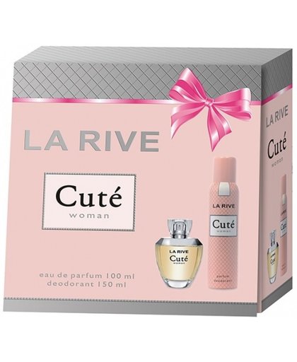 La Rive Cute Geschenkset Edp 100ml Deodorant 150ml
