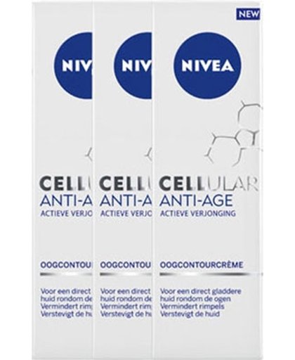 Nivea Cellular Anti-Age Oogcontourcreme Voordeelverpakking