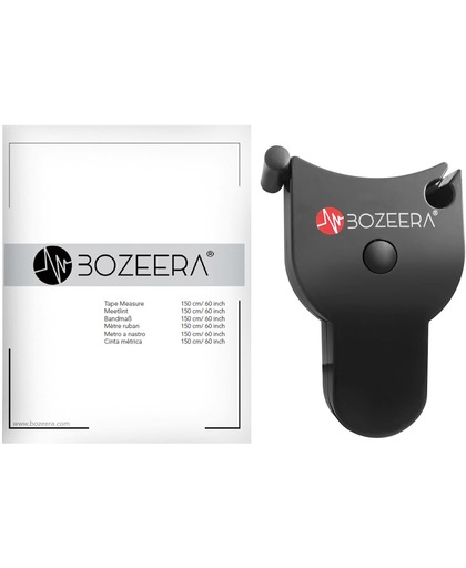 Body Mass Tape / Meetlint lichaam / Omtrekmeter / Inclusief Nederlandse Handleiding - BOZEERA©