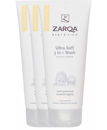Zarqa Baby En Kind Ultra Soft 3 In 1 Wash Voordeelverpakking