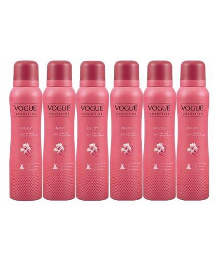 Vogue Enjoy Parfum Deodorant Spray Voordeelverpakking