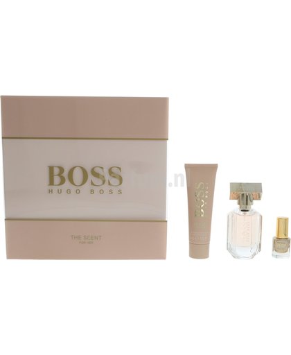 Boss Hugo Boss The Scent For Her Geschenkset Edp 30ml Bodylotion 50ml Nailpolish 45ml