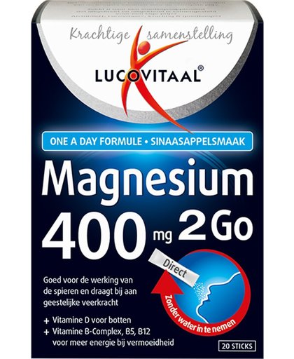 Lucovitaal Magnesium 2go Sticks