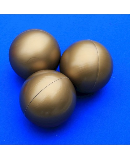 Ballenbakballen 70mm Goud - 1000 stuks