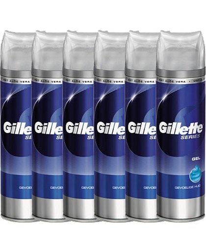Gillette Series Scheergel Gevoelige Huid Voordeelverpakking