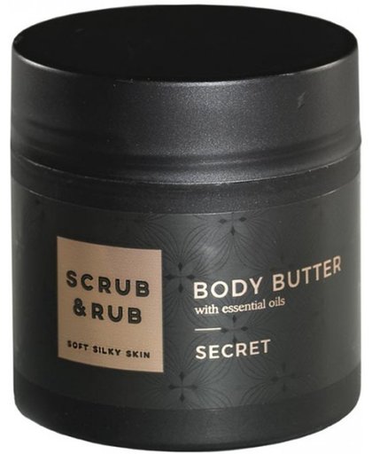 Scrub And Rub Body Butter Secret