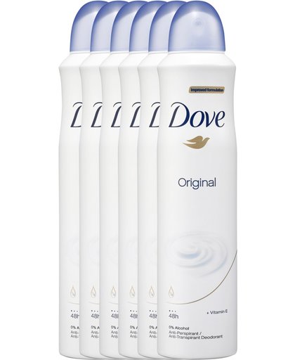 Dove Deodorant Deospray Original Voordeelverpakking