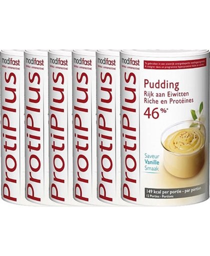 Modifast Protiplus Pudding Vanille Voordeelverpakking
