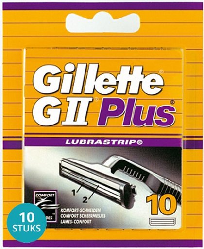 Gillette GII Plus Scheermesjes Voordeelverpakking
