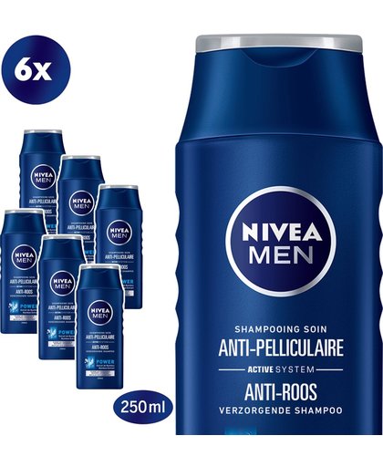 Nivea Men Shampoo Anti-roos Power Voordeelverpakking
