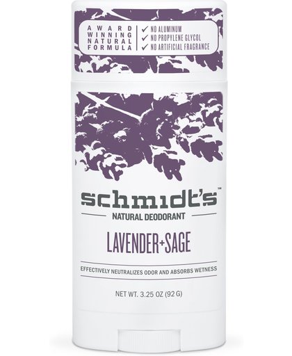 Schmidts Deodorant Deostick Lavender Sage