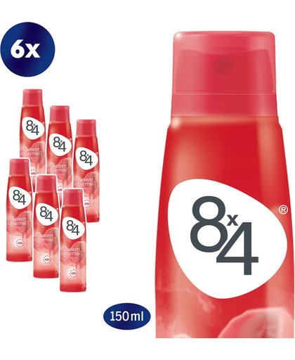 8x4 Deodorant Deospray Modern Charme Voordeelverpakking