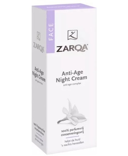 Zarqa Anti Age Night Cream Bestekoop