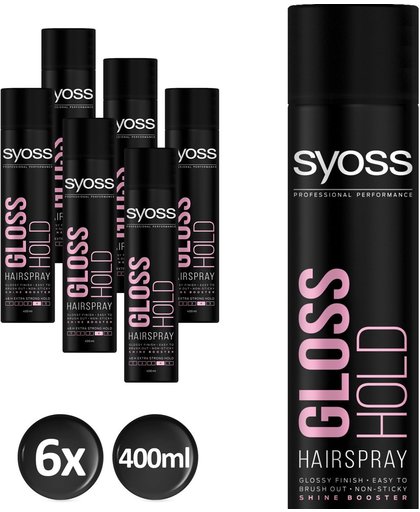 Syoss Hairspray Gloss Hold Voordeelverpakking