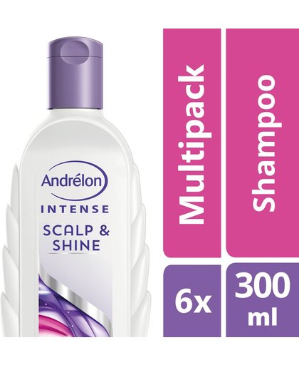 Andrelon Shampoo Haar And Hoofdhuid Bright Shine Voordeelverpakking