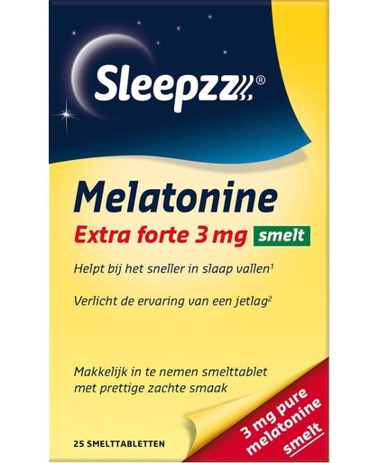 Sleepzz Melatonine Extra Forte 3mg Smelt