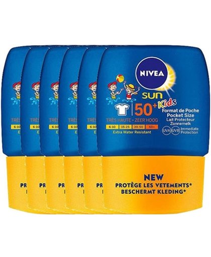 Nivea Sun Kids Pocket Size Factorspf50 Voordeelverpakking