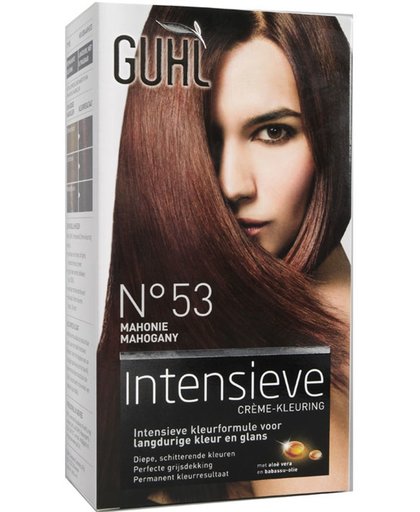 Guhl Haarverf Intensieve Creme-kleuring 53 Mahonie Voordeelverpakking