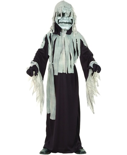 Verkleedkostuum skelet voor jongens Halloween kleren - Verkleedkleding - 134/146
