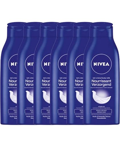 Nivea Body Milk Verzorgend Droge Huid 48h Voordeelverpakking