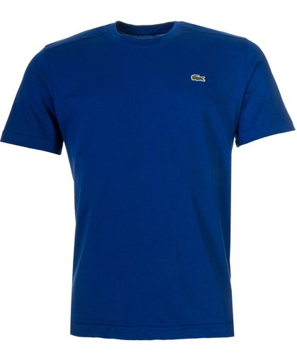 Lacoste Basic Sport Round Neck T-Shirts T-shirt blauw blauw