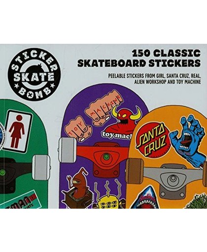 Urban Media 150 Classic Skateboard Sticker boek