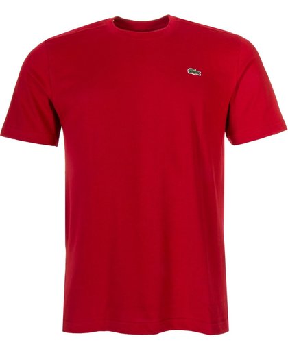 Lacoste Basic Sport Round Neck T-shirt Heren rood