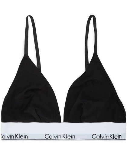 Calvin Klein Underwear Triangle Unlined sport Bh Dames zwart