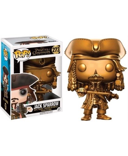 Pirates of the Caribbean Pop Vinyl: Jack Sparrow Gold Limited Edition