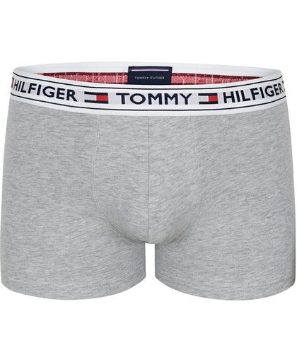 Tommy Hilfiger Trunk boxershorts Heren grijs flecked