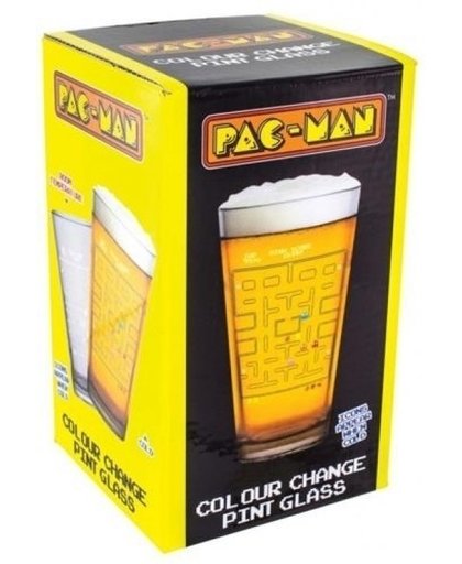 Pac-Man Colour Change Pint Glass