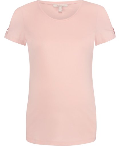 Esprit Shirt met cut-outs, 100% katoen Light Pink for Women Maat XS