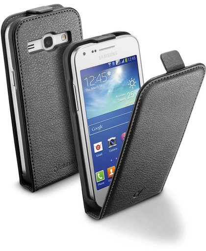Cellularline FLAPESSGALCOREPLBK mobiele telefoon behuizingen 10,9 cm (4.3") Flip case Zwart