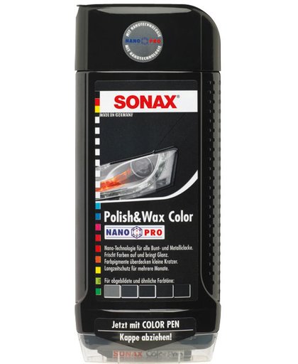 Sonax kleurpolitoer antraciet tot zwart 500 ml