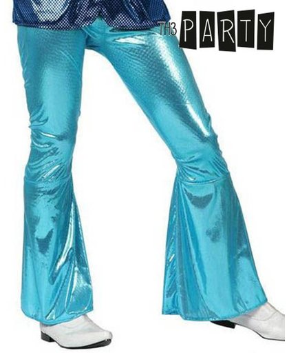 Adult Trousers Th3 Party Disco Helderheid Blauw