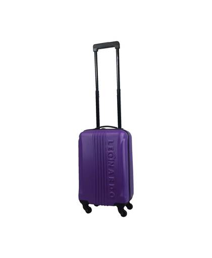 Leonardo Luxe handbagage koffer (lila)