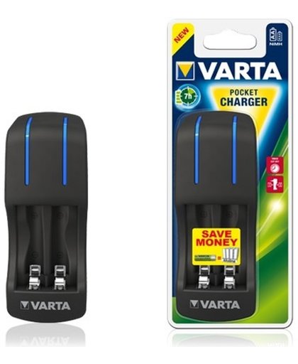 Varta 57642 101 401 batterij-oplader Zwart Batterijlader voor binnengebruik