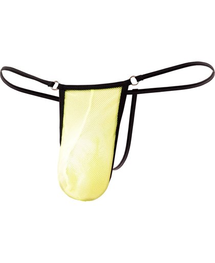svenjoyment underwear Visnet Mini Mannenstring - Geel