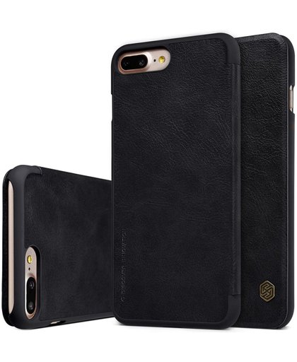 Nillkin M136937 QIN Wallet Book Case Zwart Voor Apple IPhone 7 Plus