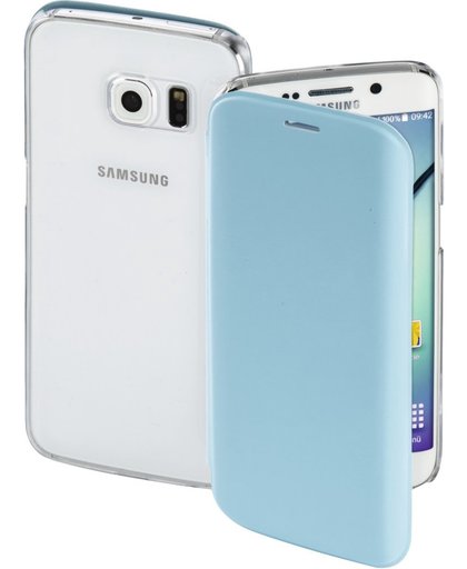 Hama Booklet Clear Voor Samsung Galaxy S6 Edge Lichtblauw