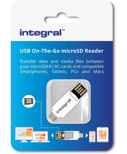 integral memory Integral Card-reader Micro Otg- usb 2.0