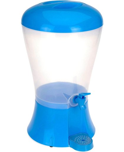 excellent houseware Drank dispenser blauw 10 Liter