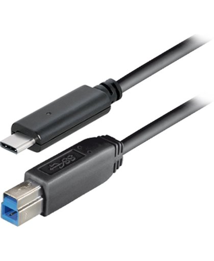 Transmedia USB-C naar USB-B kabel - USB3.0 - 1 meter