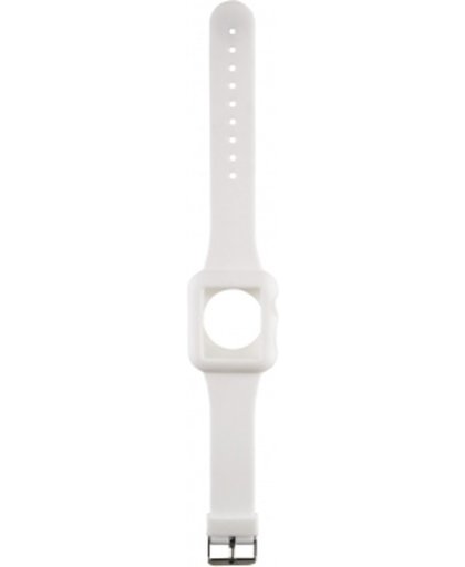 Hama Apple Watchband Silicone 42mm Wit